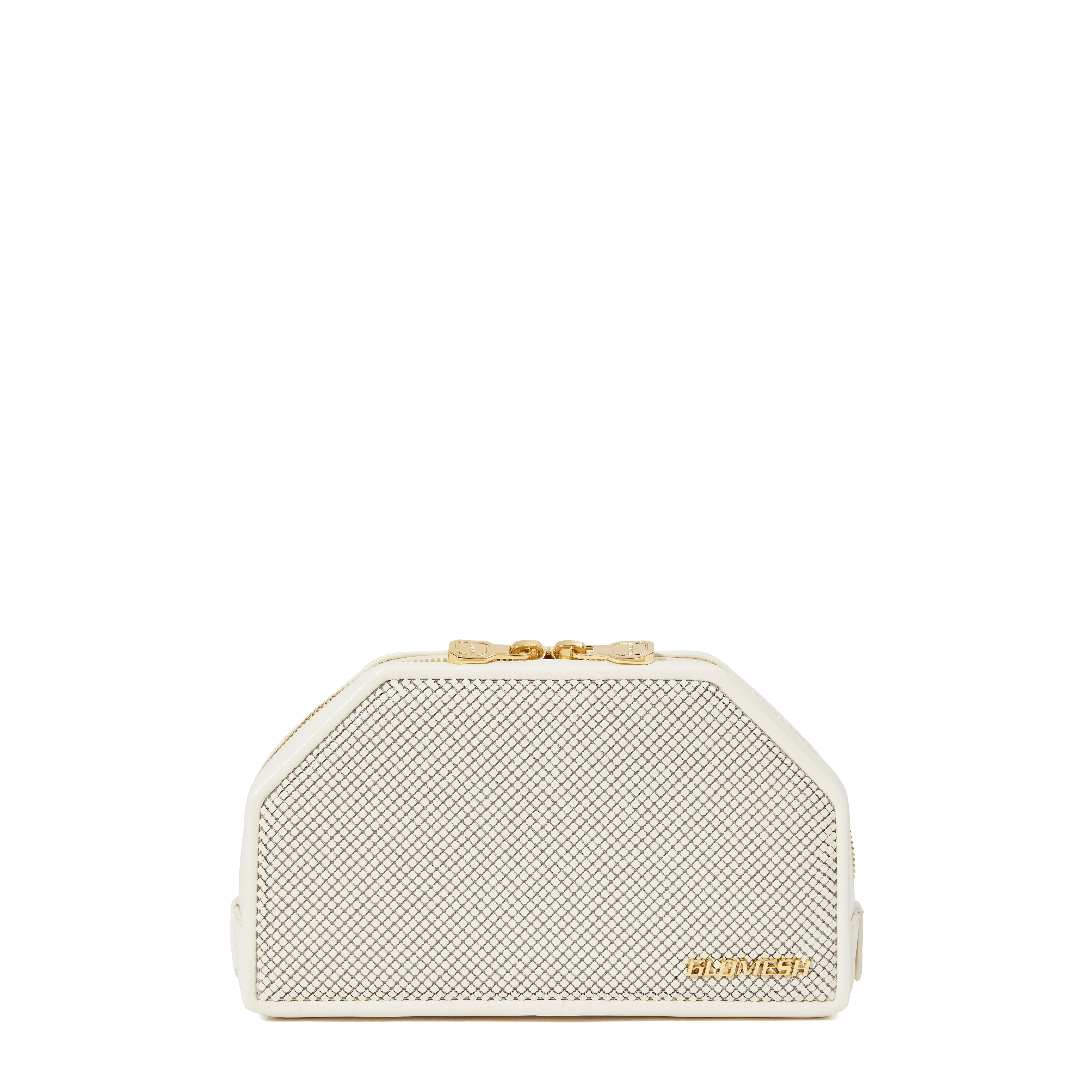 Glomesh MAKEUP POUCH Whisper White Pouch