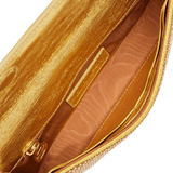 ONYU ENVELOPE - MESH x LEATHER - Gold