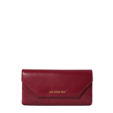 Glomesh ONYU ENVELOPE - MESH x LEATHER Rhubarb Purse, Handbag, Clutch, Bag