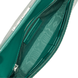 ONYU ENVELOPE - MESH x LEATHER - Galapagos Green