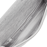 ONYU ENVELOPE - MESH x LEATHER - Sterling Silver