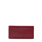 ONYU ENVELOPE - MESH x LEATHER - Rhubarb
