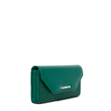 ONYU ENVELOPE - MESH x LEATHER - Galapagos Green