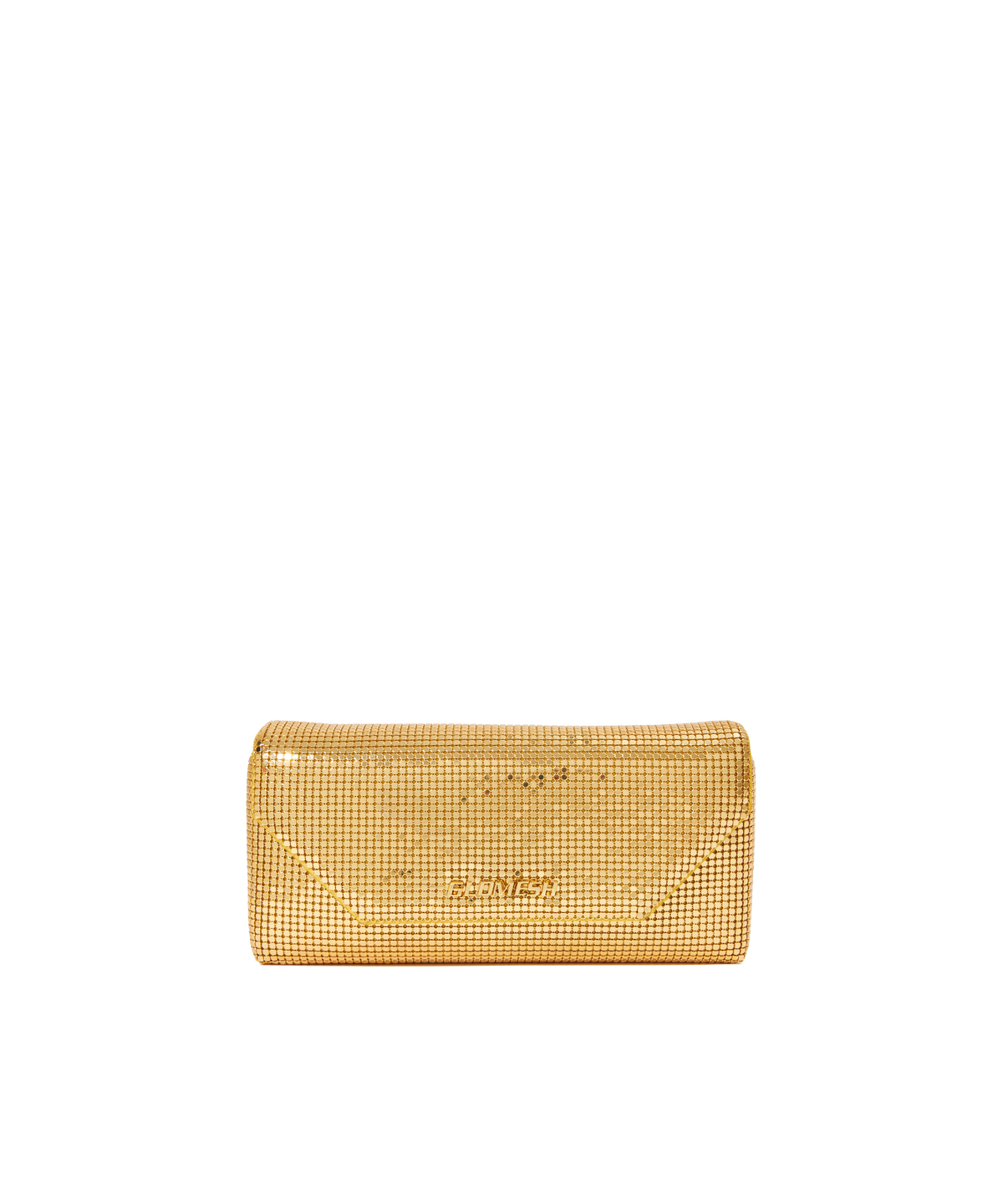 ONYU CONTINENTAL WALLET / ALL MESH - Gold