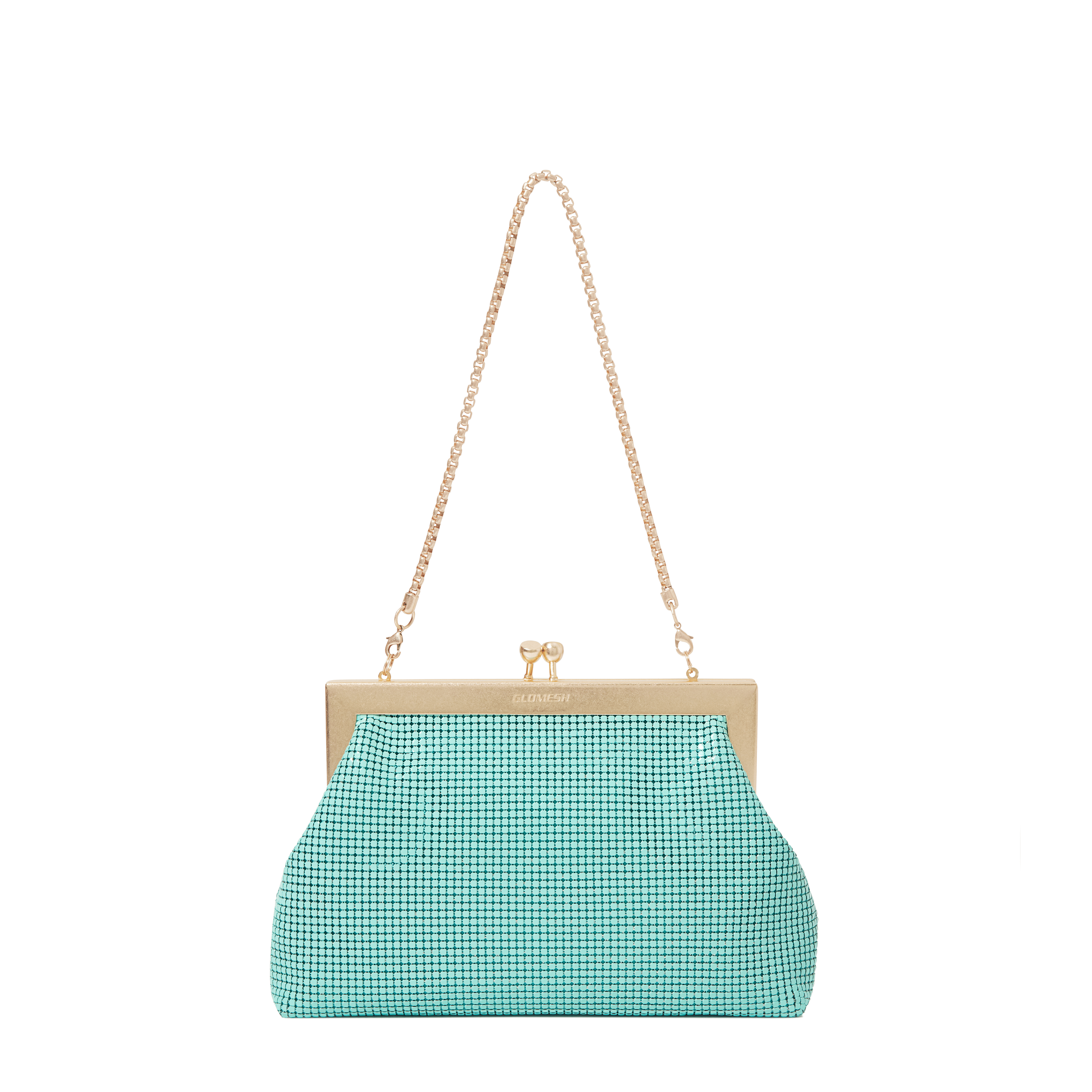 Glomesh MIRIAM BAG Lucite Green / Lucite Green Satin Lining
