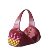 MAGDA GLAM DUFFEL - Hi-Glo - Cabernet