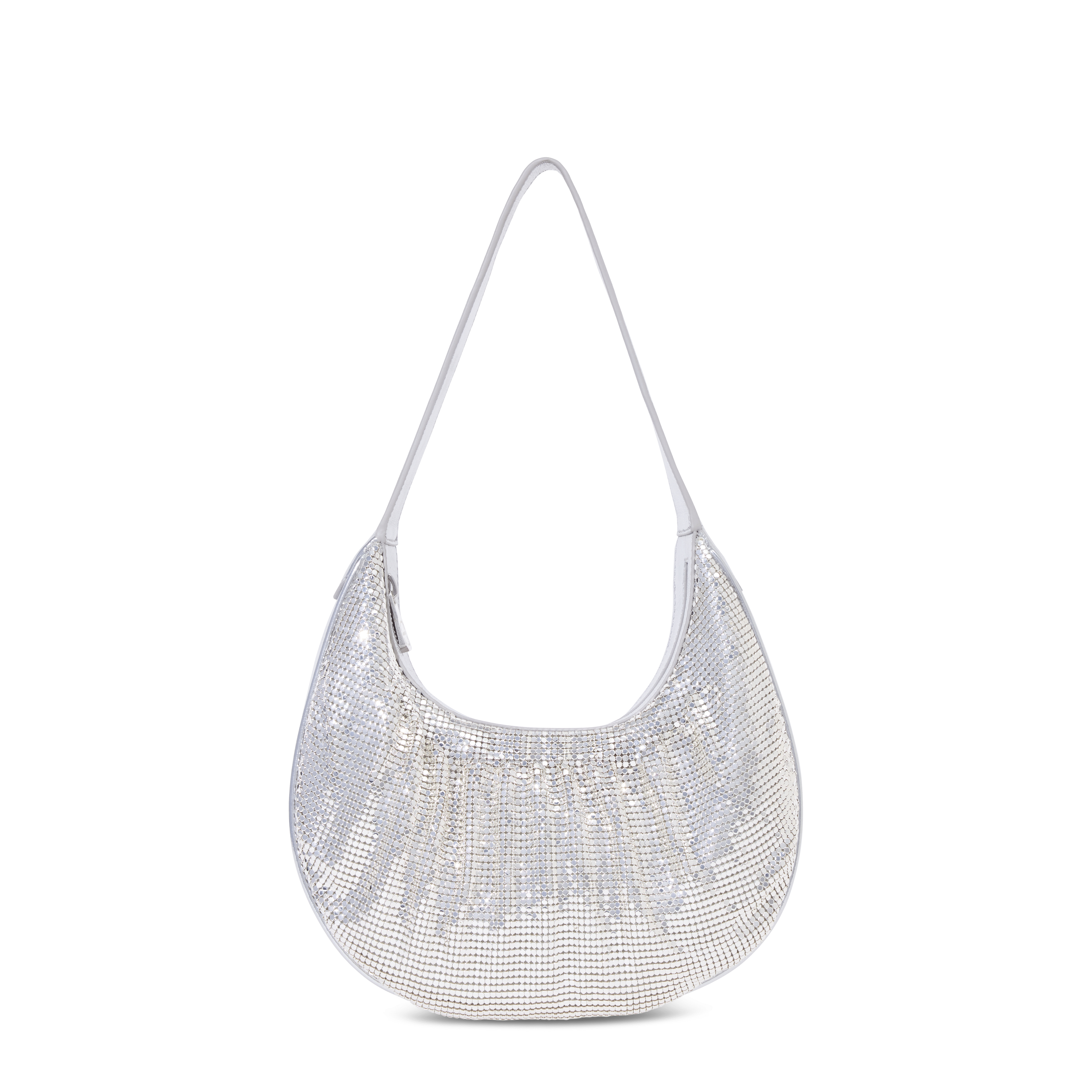 Glomesh SHELLY Sterling Silver Purse, Handbag, Clutch, Bag