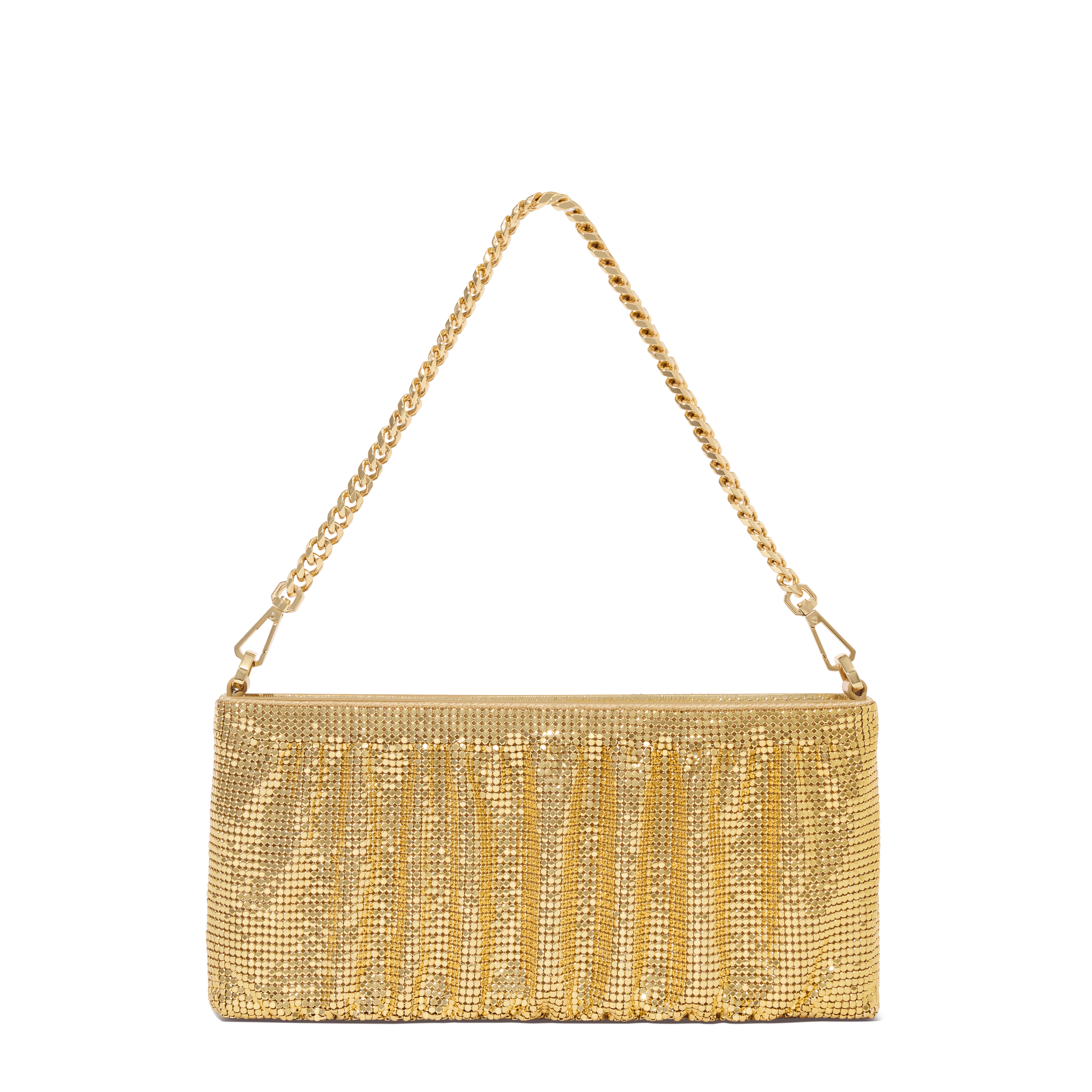 Glomesh KALINA Gold Purse, Handbag, Clutch, Bag