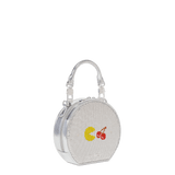 PAC-MAN & CHERRY CIRC CANTEEN - Sterling Silver