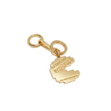 PAC-MAN CHARM / KEYRING - Gold