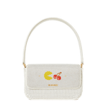 Glomesh PAC-MAN & CHERRY BERTHA BAG Whisper White