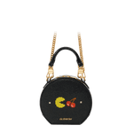 Glomesh PAC-MAN & CHERRY CIRC CANTEEN BAG Black
