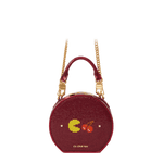 Glomesh PAC-MAN & CHERRY CIRC CANTEEN BAG Rhubarb