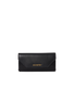 ONYU CONTINENTAL WALLET / MESH x LEATHER - Black