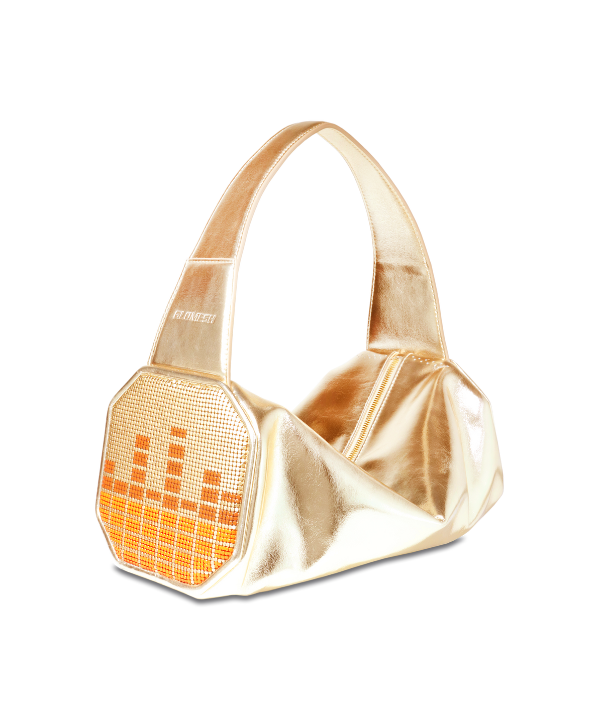 MAGDA GLAM DUFFEL / Hi-Glo - Chardonnay