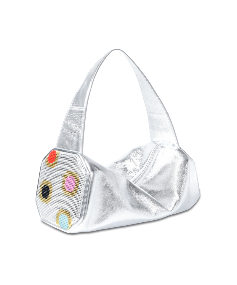 MAGDA GLAM DUFFEL / Ladybug Extravaganza - Silver