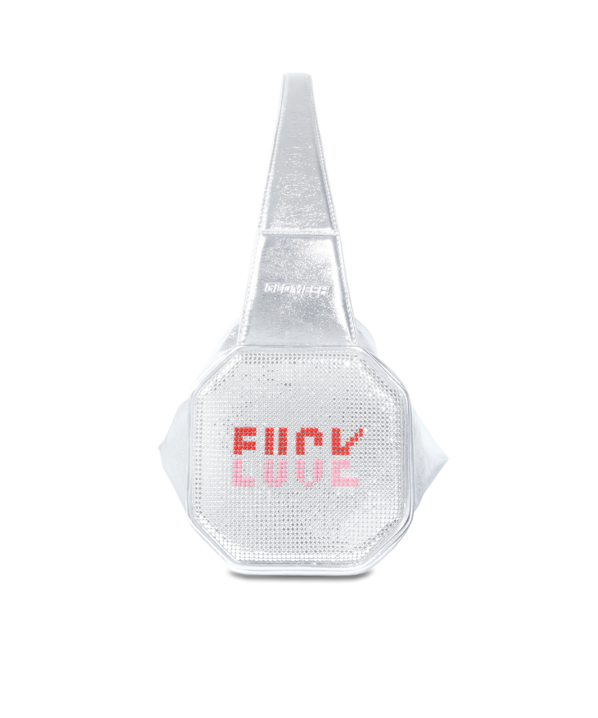 MAGDA GLAM DUFFEL / Fuck Love - Silver