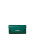 ONYU CONTINENTAL WALLET / MESH x LEATHER - Galapagos Green