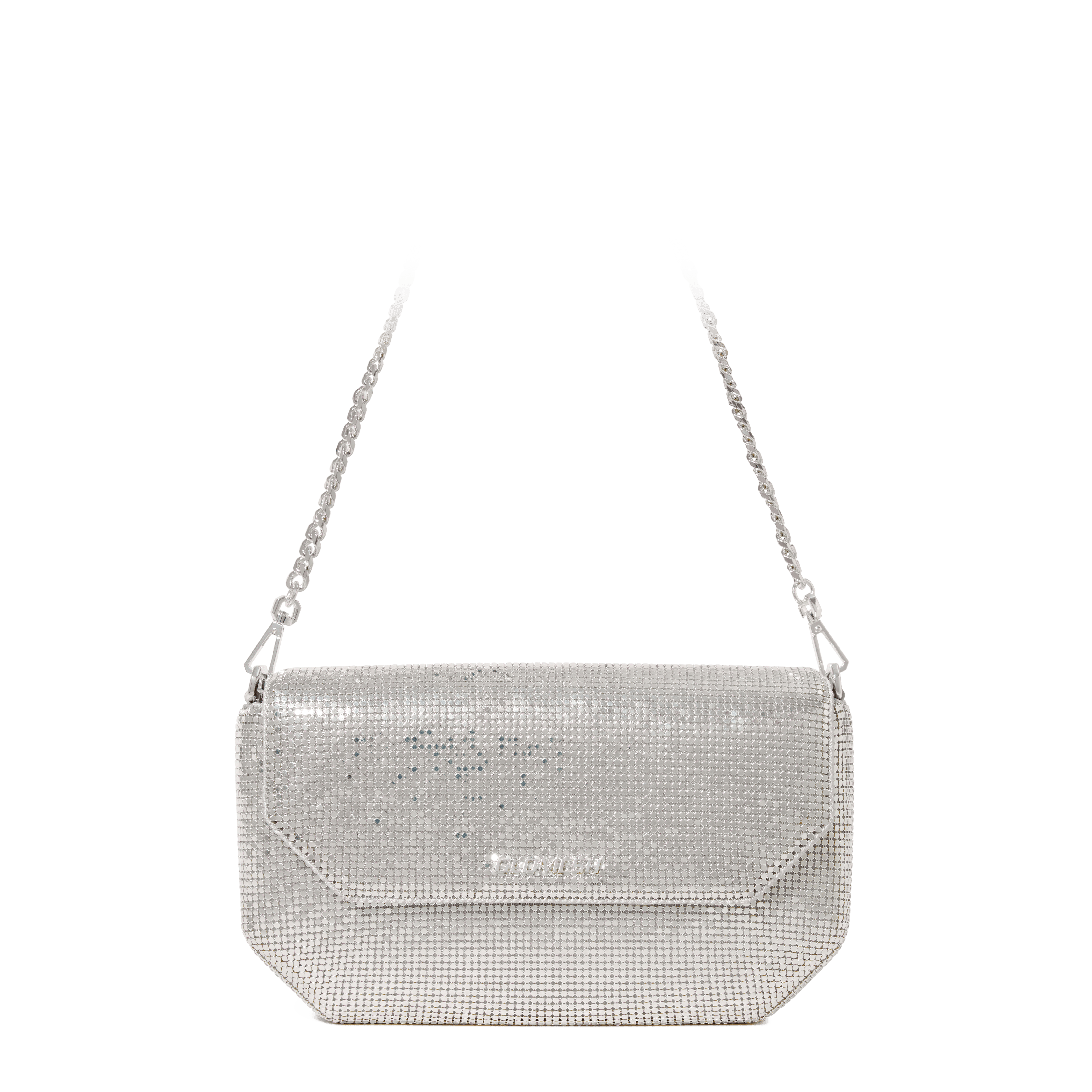 Glomesh MIVON Sterling Silver Satchel, Clutch, Cross Body