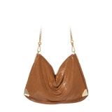 Glomesh RENEE Caramel Café Satchel, Clutch, Cross Body