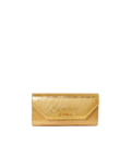 ONYU CONTINENTAL WALLET / MESH x LEATHER -  Gold