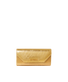 ONYU CONTINENTAL WALLET / MESH x LEATHER -  Gold