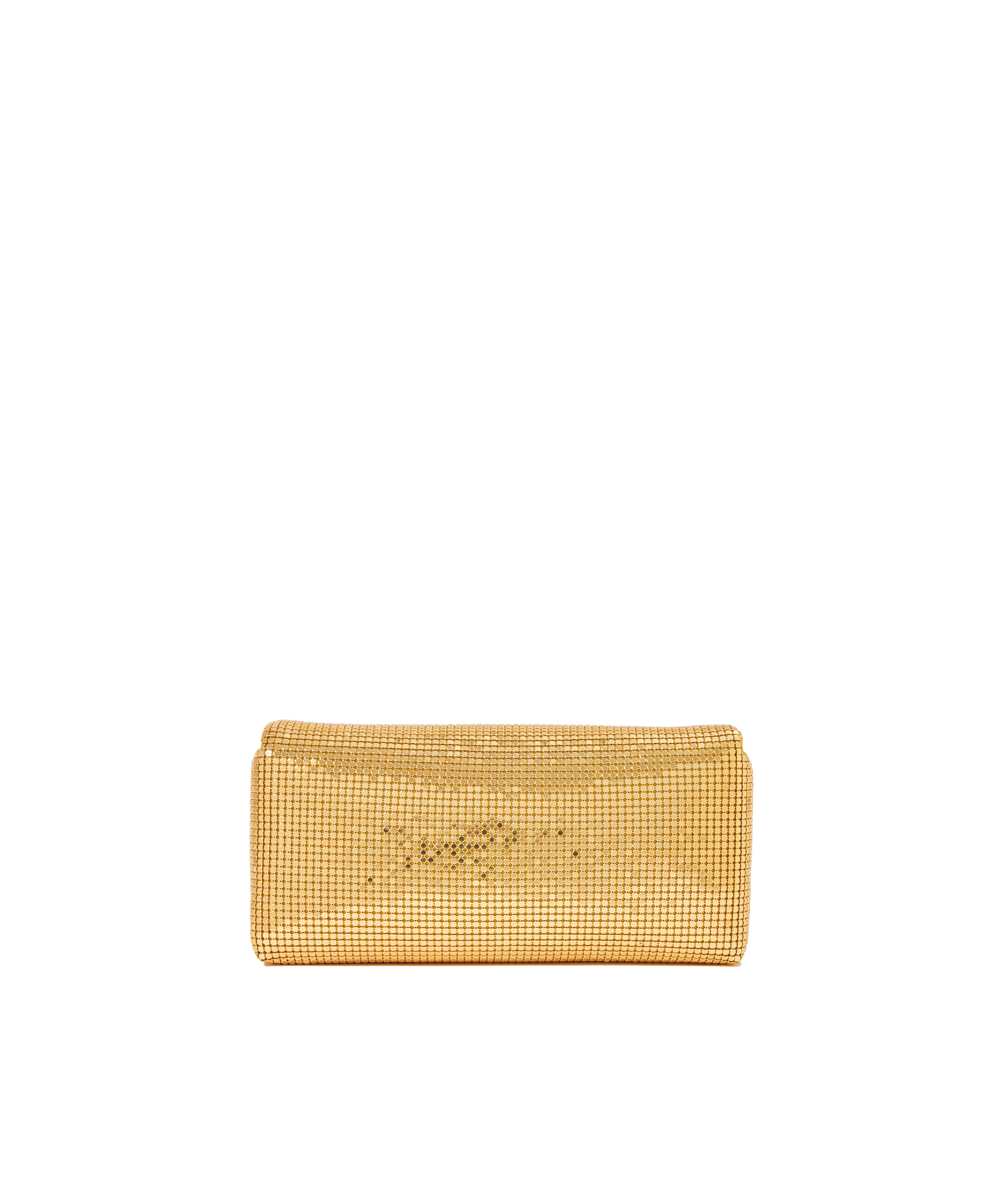 ONYU CONTINENTAL WALLET / ALL MESH - Gold
