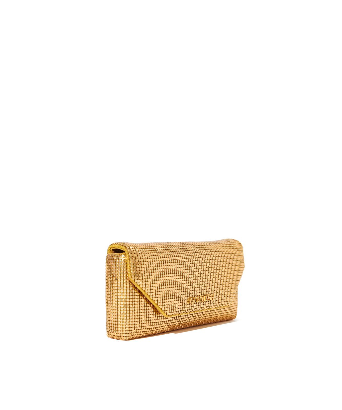 ONYU CONTINENTAL WALLET / ALL MESH - Gold