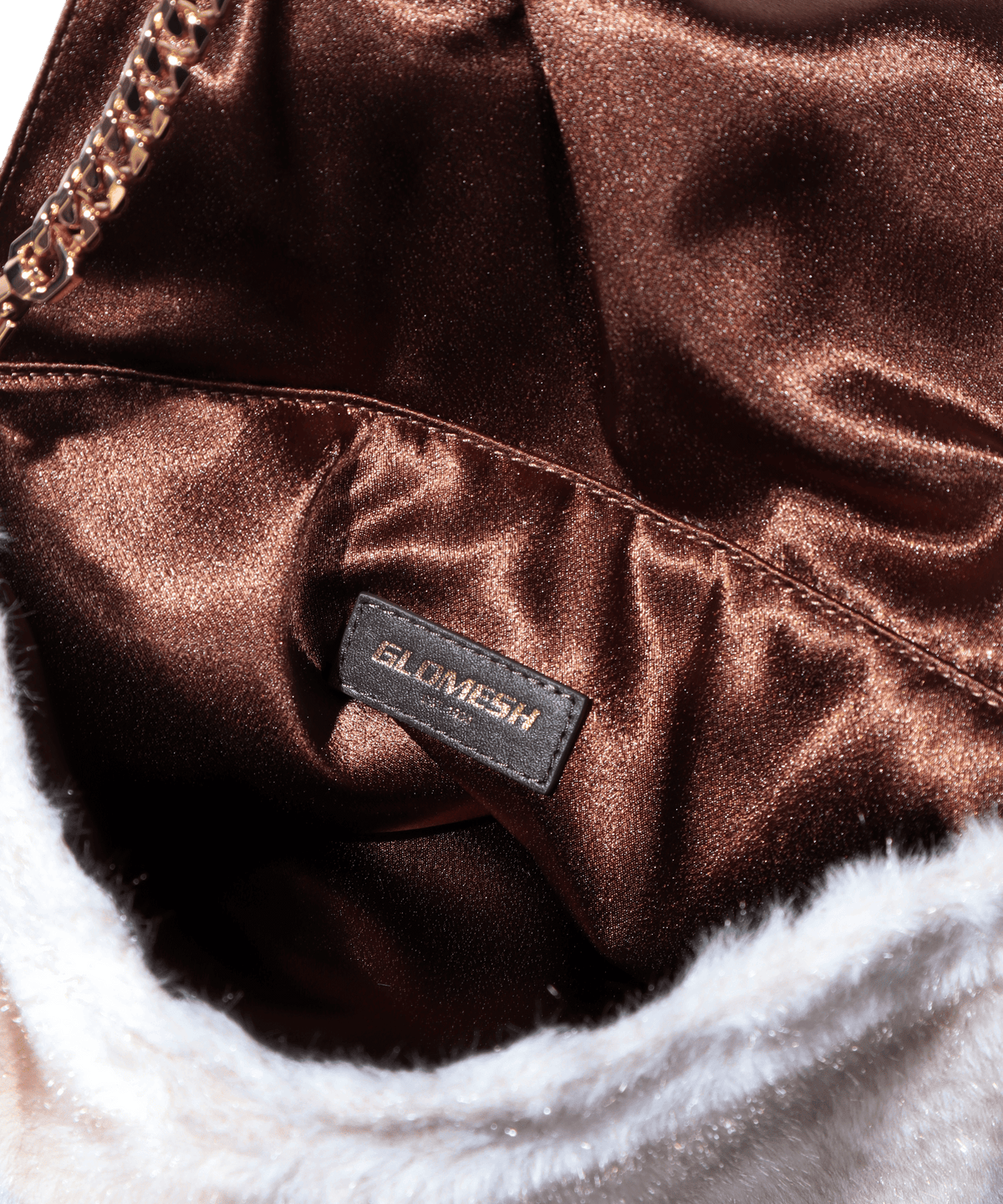 RENEE / Gold - Smoked Truffle Mink