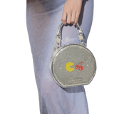 PAC-MAN & CHERRY CIRC CANTEEN - Sterling Silver