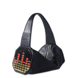 MAGDA GLAM DUFFEL - Hi-Glo: Black