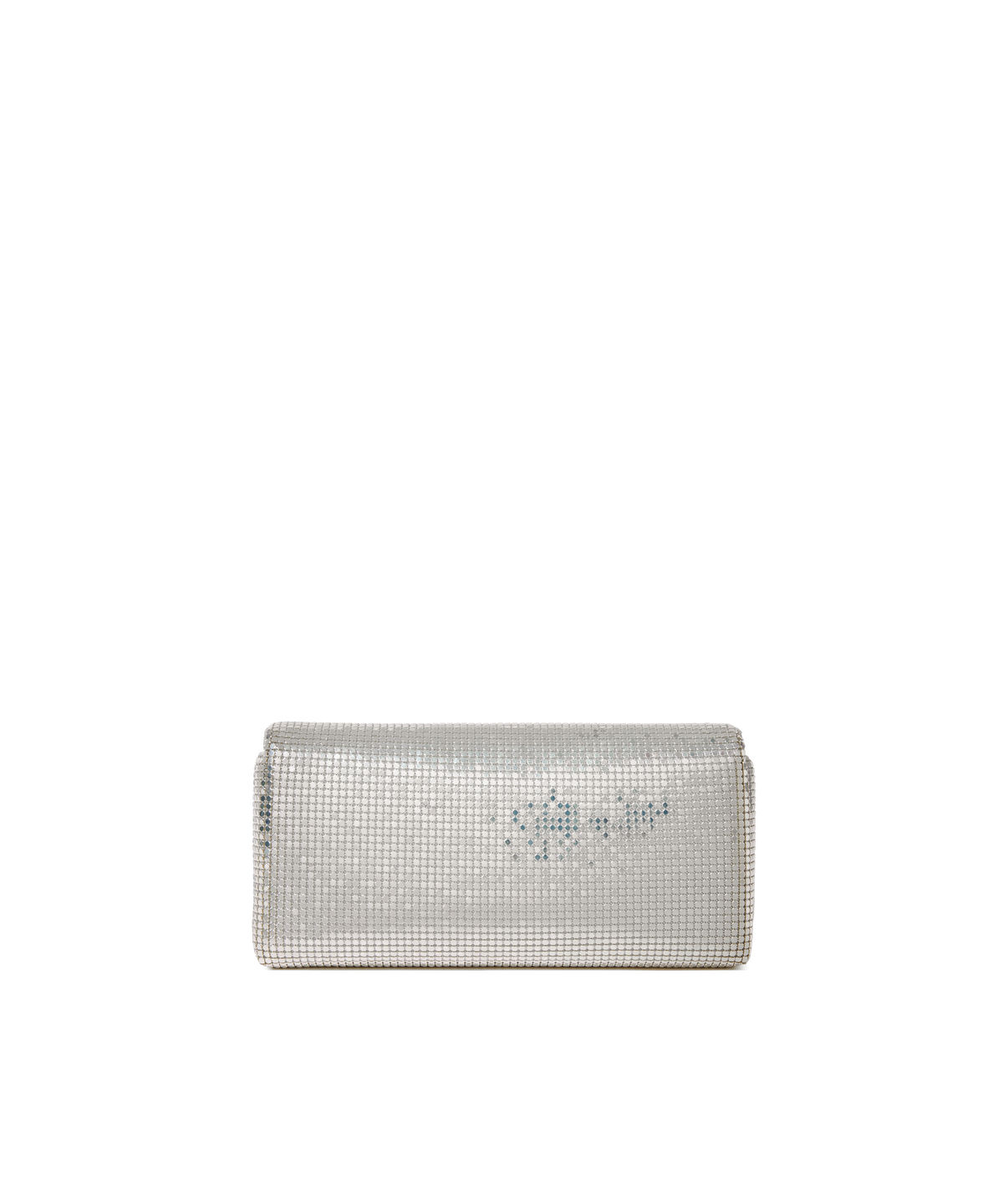 ONYU CONTINENTAL WALLET / ALL MESH - Silver