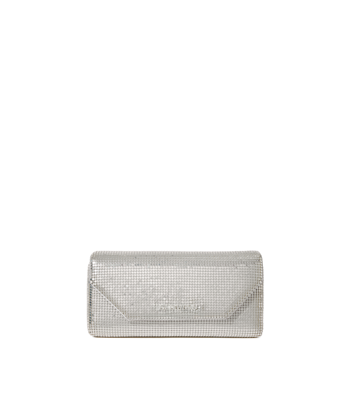 ONYU CONTINENTAL WALLET / ALL MESH - Silver