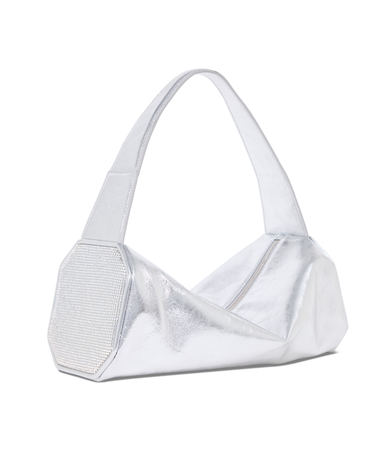 MAGDA GLAM DUFFEL / Silver
