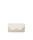 ONYU CONTINENTAL WALLET / MESH x LEATHER - Whisper White