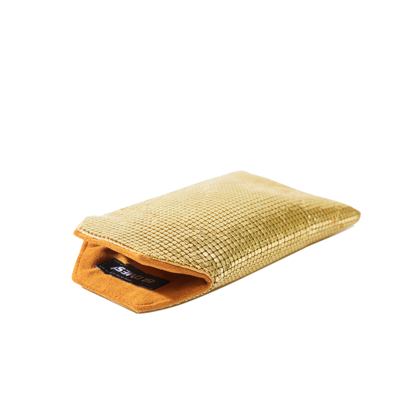 SUNSPEC GLAM CASE - RE-ISSUE ITEM No. #78 - Gold / Toffee Faux Suede Lining
